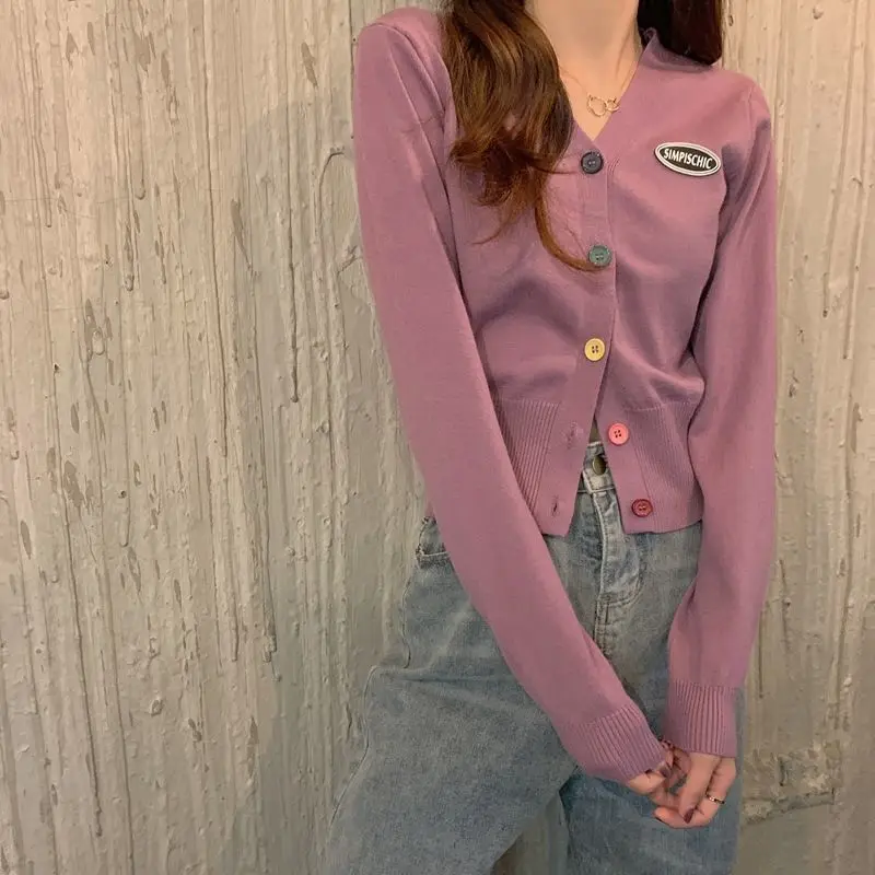 Женские свитера кардиган зимний нежный мягкий свитер с V-образным вырезом пальто