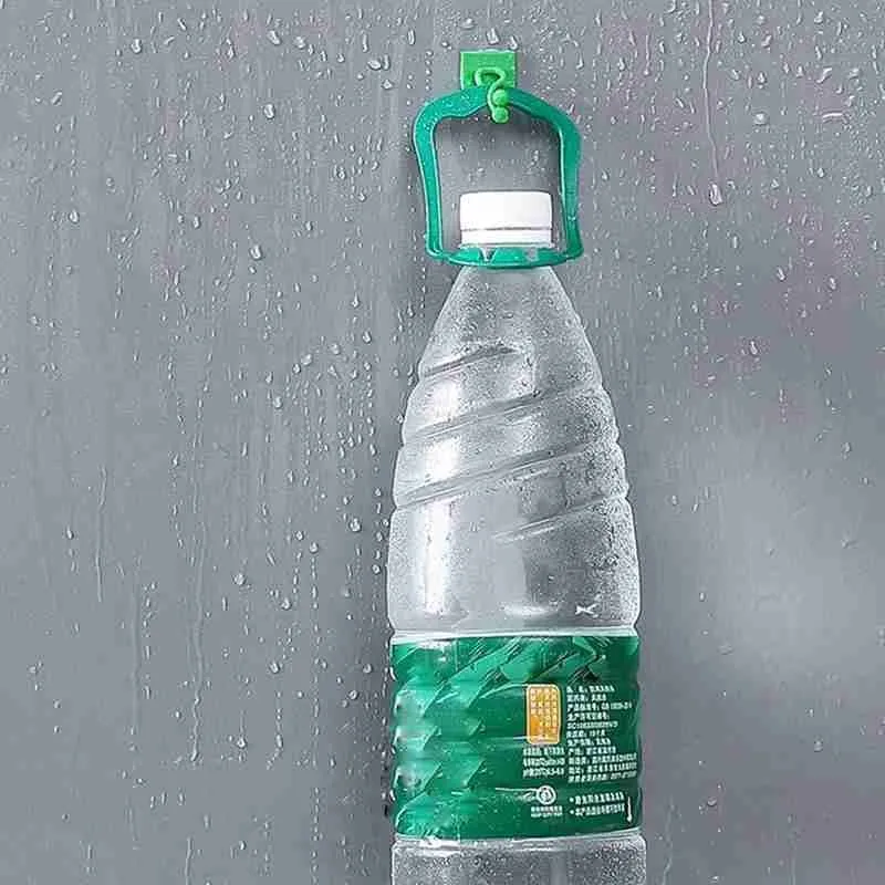 20 штук Зеленый Невидимый ротанга зажим растение Поддержка настенный фиксатора