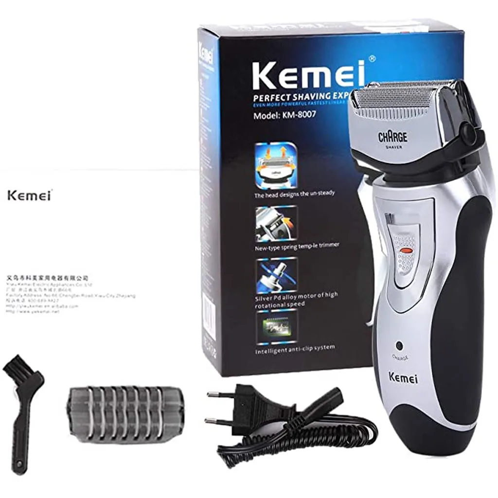 

Professional Shaver Hair Cleaning Shave Shaper Foil Electric Shaver Head Shaving Machine Rotary Motor Electric Razor For Men#dg4