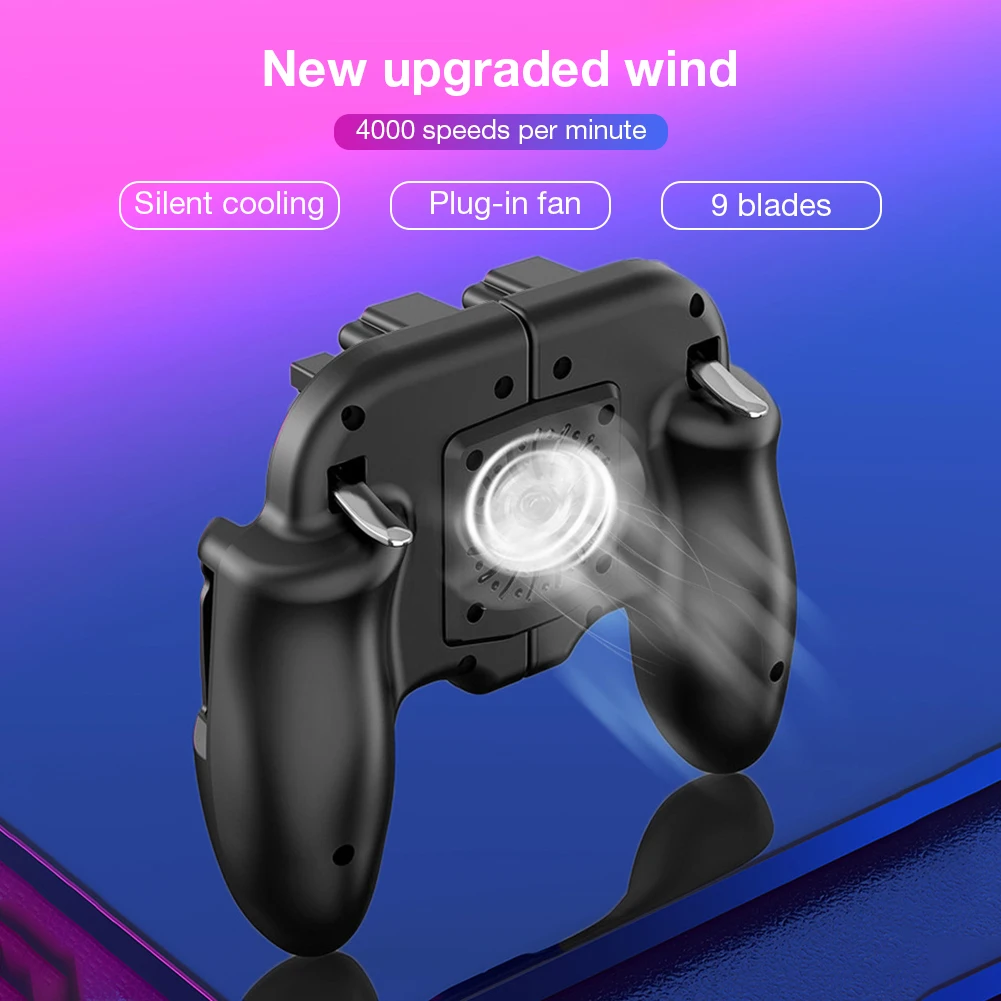 Геймпад L1R1 для PUBG контроллер смартфона Android охлаждающий вентилятор|Геймпады| |