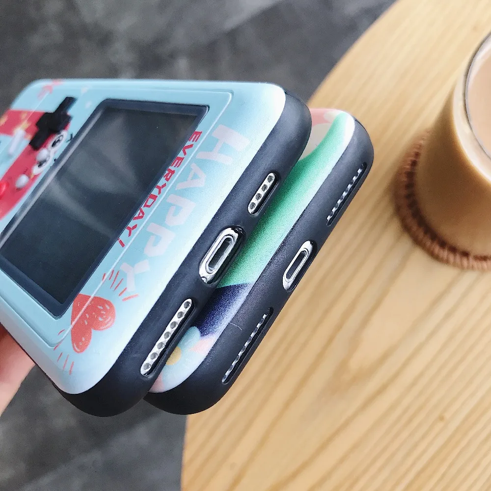 Ретро чехол для телефона Tetris Gameboy для Apple iPhone 7 8 Plus, мягкий ТПУ чехол для телефона для iPhone X 6 6s 8 Plus, чехол