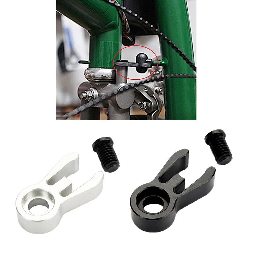 

Bicycle Front Fork Manifold Folding Bicycle Head Tube Holder Aluminium Alloy