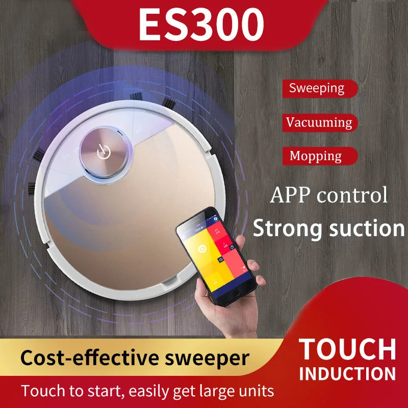 

Robot Vacuum Cleaner Wireless Cleaning Wet and Dry For Home 3 in 1 Smart Household Appliances Mop Cleaning Floor Vacuum Cleaner