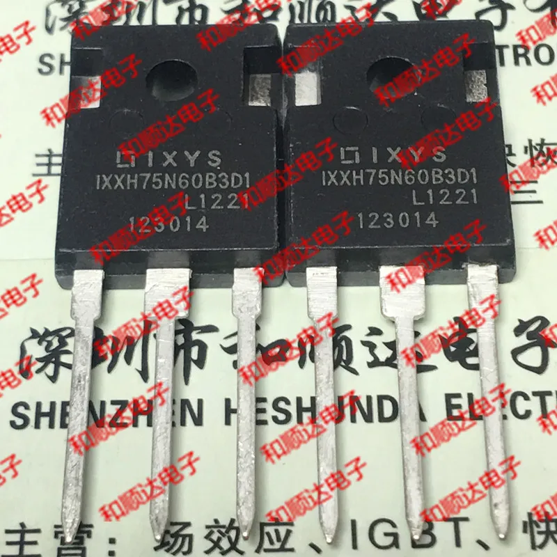 

10 шт. IXXH75N60B3D1 TO-247 IGBT600V 160A
