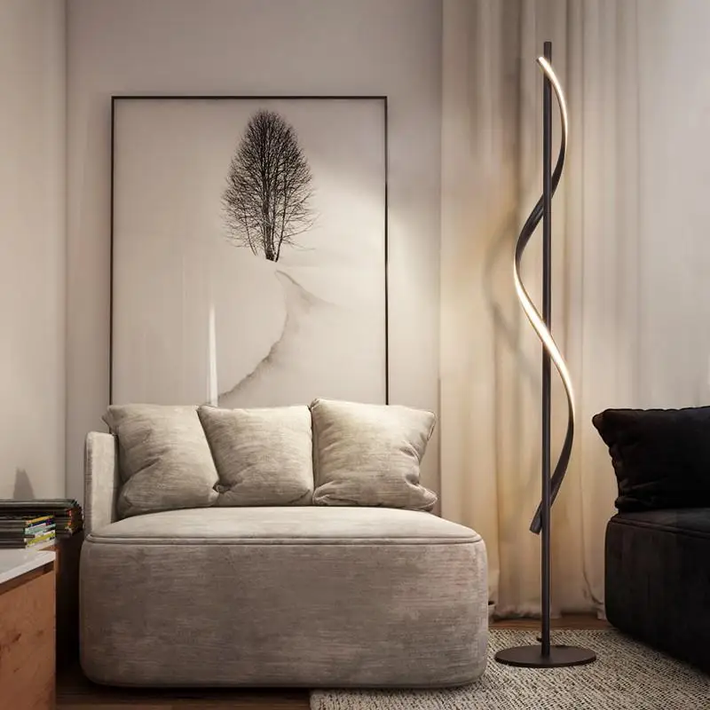 JAXLONG современный светодиодный напольный светильник для гостиной стоячий комнат