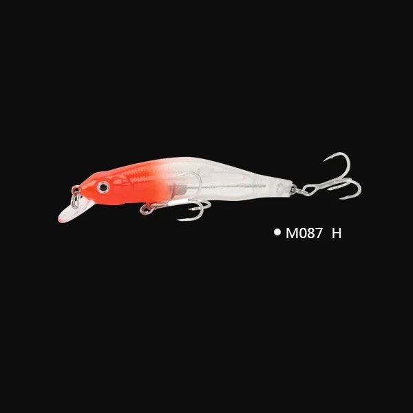 M087 - H 90 мм 9,5 г Minnow приманки для ловли рыбы, высокое качество рыбы, твердая блесна центр тяжести переключения длинный выстрел магнит заброса приманки с системой зима - Цвет: M087 - H