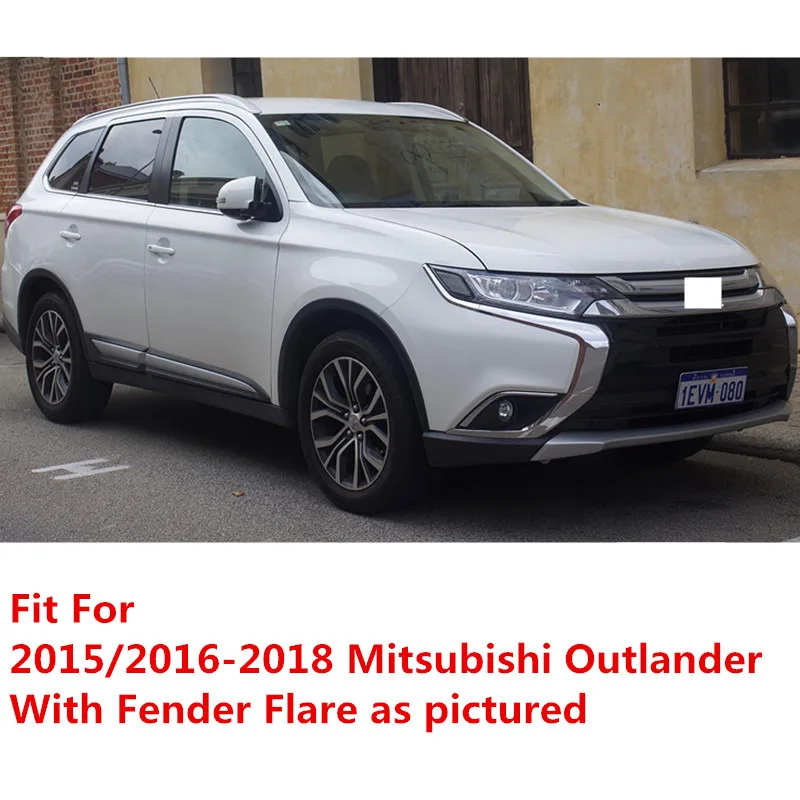 Брызговики автомобильные для Mitsubishi Outlander 2015 2016 2017 2018 брызговики брызговик крыло