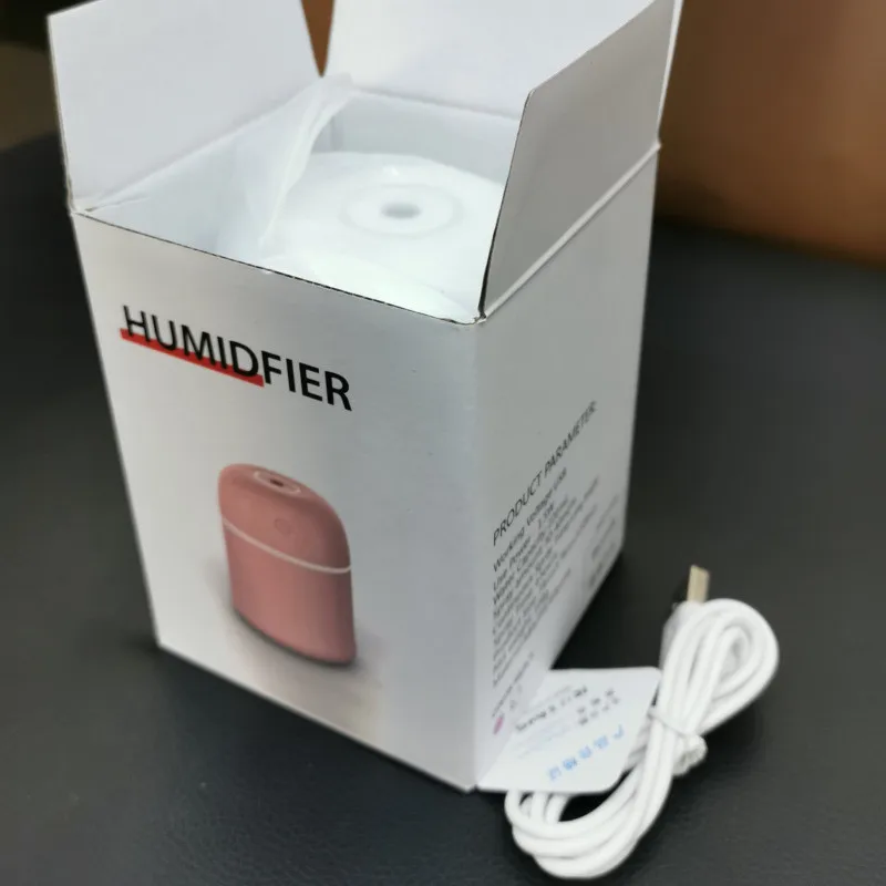 

ELOOLE Ultrasonic Mini Air Humidifier USB Aroma Essential Oil Diffuser For Home Mist Maker LED Air Freshener Humidifiers Gifts