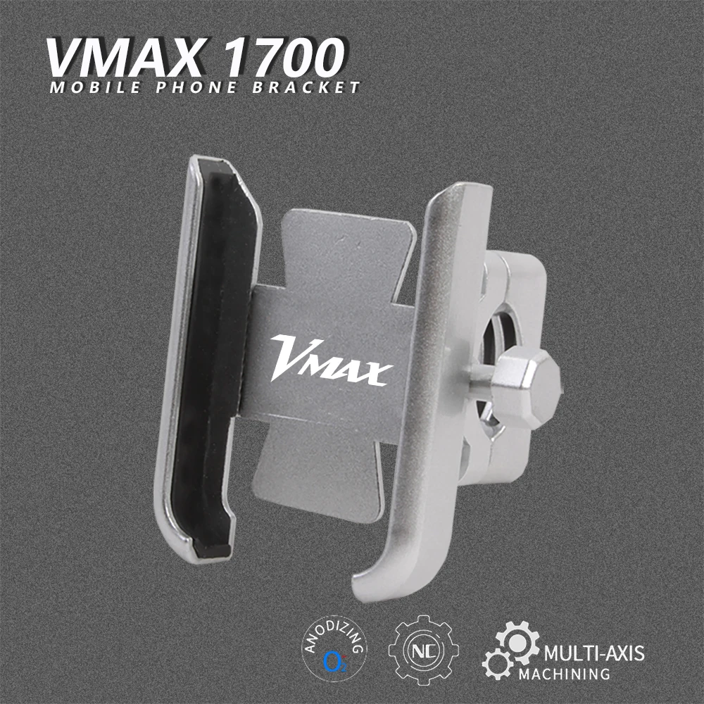 

2015 VMAX 1700 For YAMAHA V-MAX 2009-2020 Motorcycle Accessories Handle Bar Rear Mirror Mobile Phone Bracket GPS Stand Holder