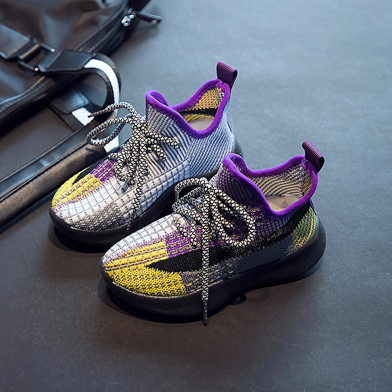 

Casual Children Shoes Breathable Mesh Infant Sport Running Shoes Boys Girls Sneakers for Boys Soft Bottom Non-slip Kids Shoes