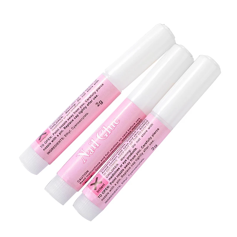 

Nail Art Tools 10pcs nail clue nail nail clip sticky diamond glue manicure water-based patch glue Nail Gel