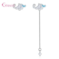 cute statement stud earrings for women girls wedding 2021 trend 925 sterling silver fashion jewelry wholesale