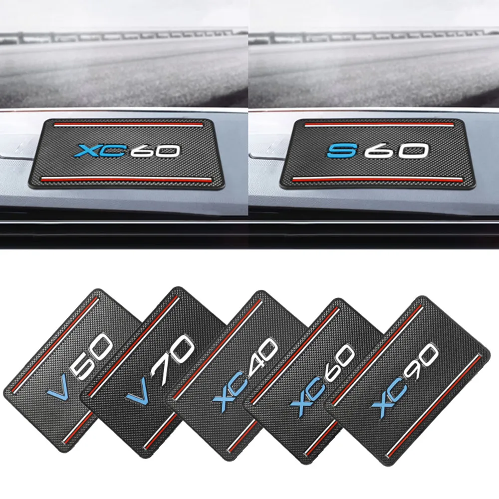 2 шт. Авто слот для чашки воды нескользящий коврик аксессуары Volvo XC40 XC60 XC90 XC70 S60 S80 S90