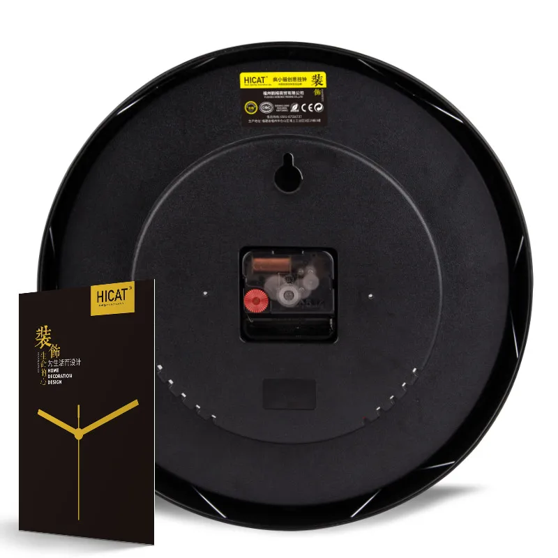 Мультяшные радужные настенные часы современный дизайн для гостиной детские