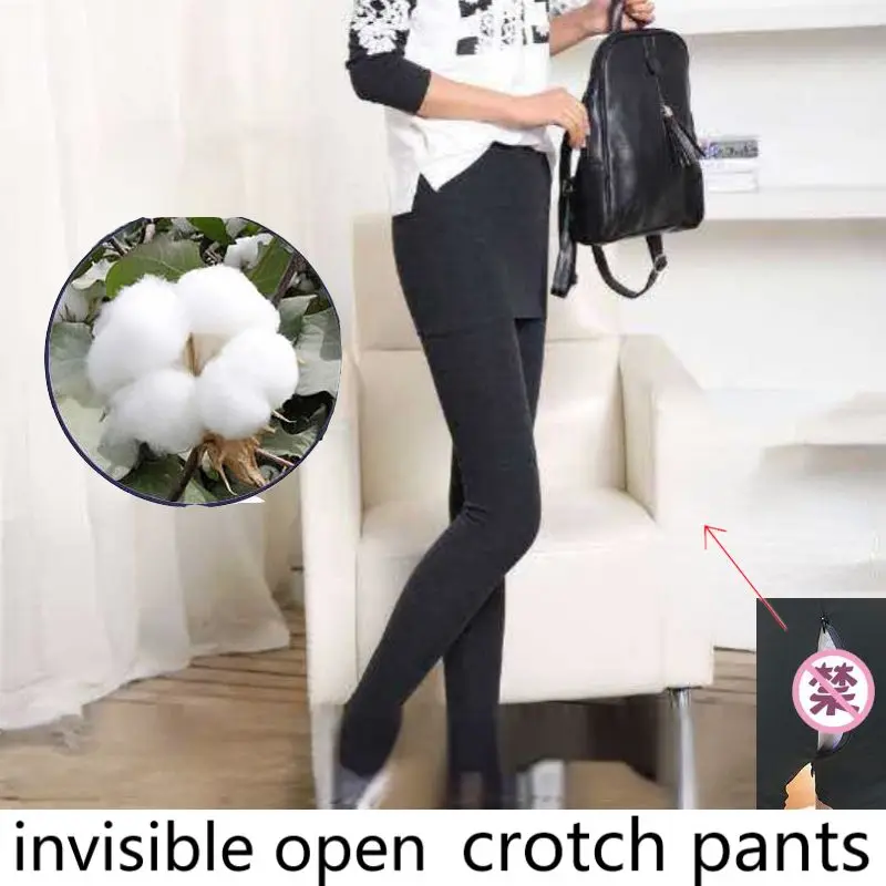 

Весенне-летние хлопковые тонкие женские трусы с открытой промежностью, невидимой молнией и полной открытой промежностью для свиданий на ул...