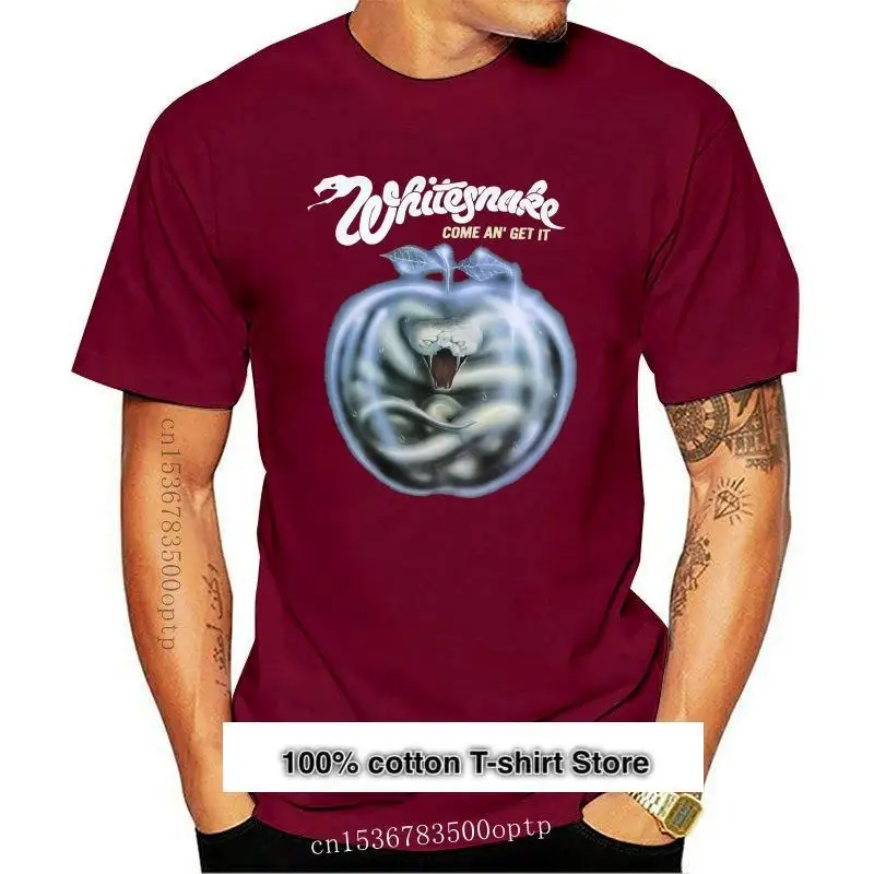 

Camiseta blanca «GET IT HARD ROCK COVERDALE», camiseta negra morada 2021