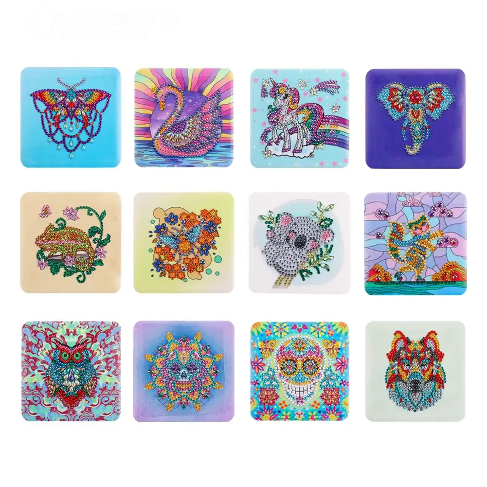 

DIY Diamond Painting Craft Mask Storage Box Household DIY Decorative Mask Case Plastic Dustproof Dot Drill Craft Mask Holder