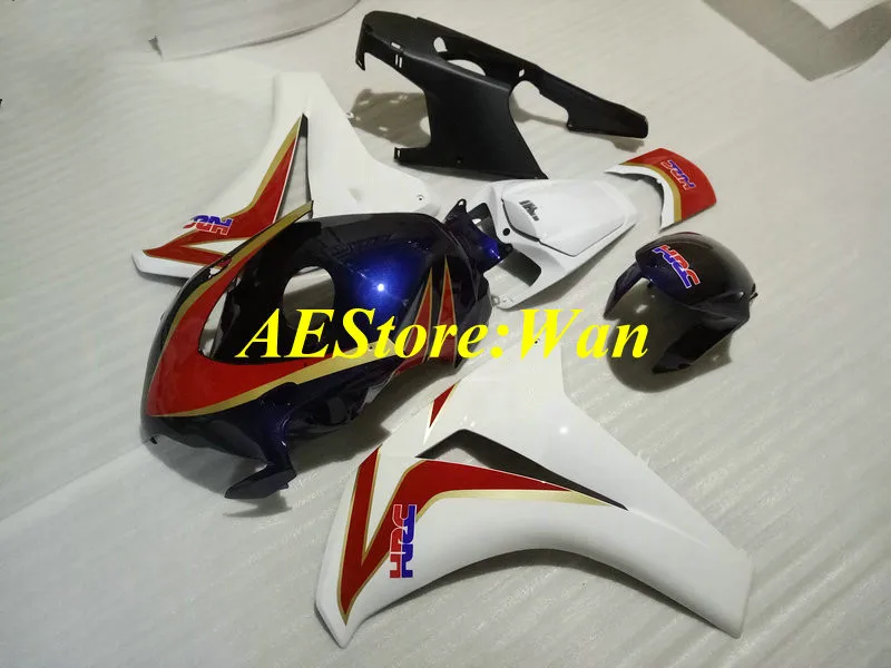 Комплект обтекателей под давлением для HONDA CBR1000RR 08 09 10 11 CBR 1000RR 1000 2008 2009 2011 Белый