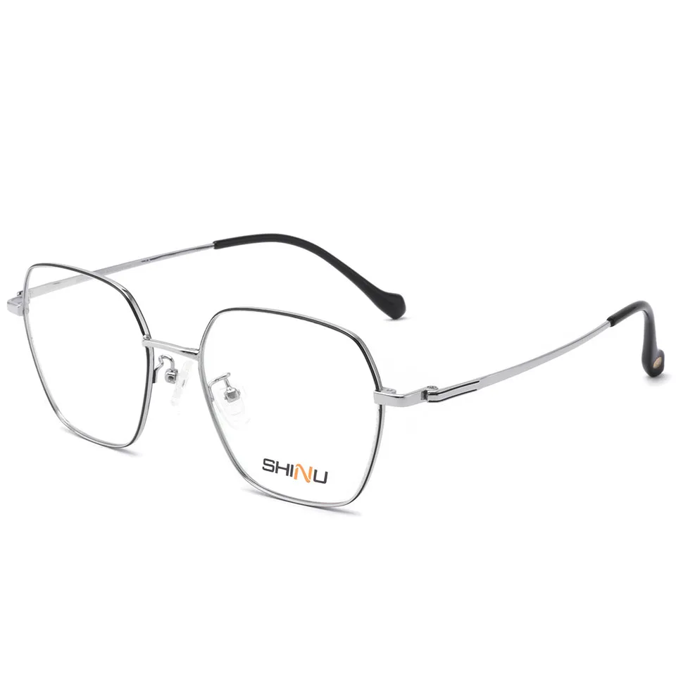 Оправа для очков из чистого титана квадратная оправа мужские и женские