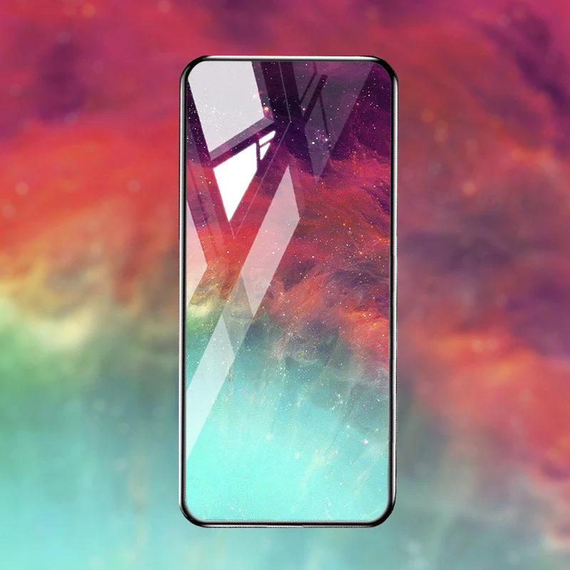 M068 3D DIY чехол из закаленного стекла для OPPO Realme X2 Pro 5 3 XT чехол силиконовый чехол OPPO F11 Pro Q X Lite 2 A5 A3s Reno Ace чехол s Coque - Color: M068