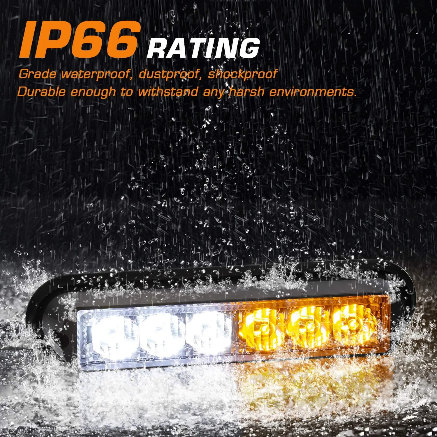 (2 шт./партия) 4 светодиода 6 светодиодов Водонепроницаемый автомобильный Грузовик