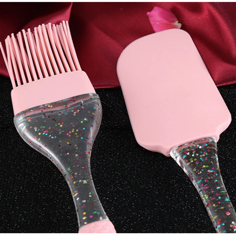 Набор для приготовления пищи милый мультяшный рыбий хвост розовая силиконовая