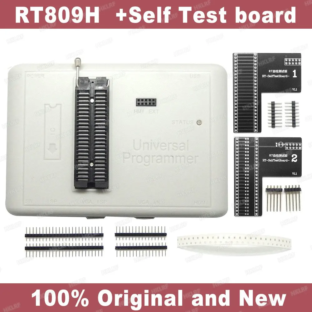 RT809H -TEST BOARD RT809H программист+ присоску RT809H памяти на носителе EMMC-программирование NAND Flash TSOP-VSOP-SSOP адаптер - Цвет: RT809H -TEST BOARD