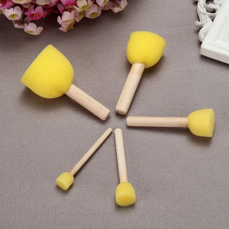 

Набор кистей из губки и пены, 5 шт.