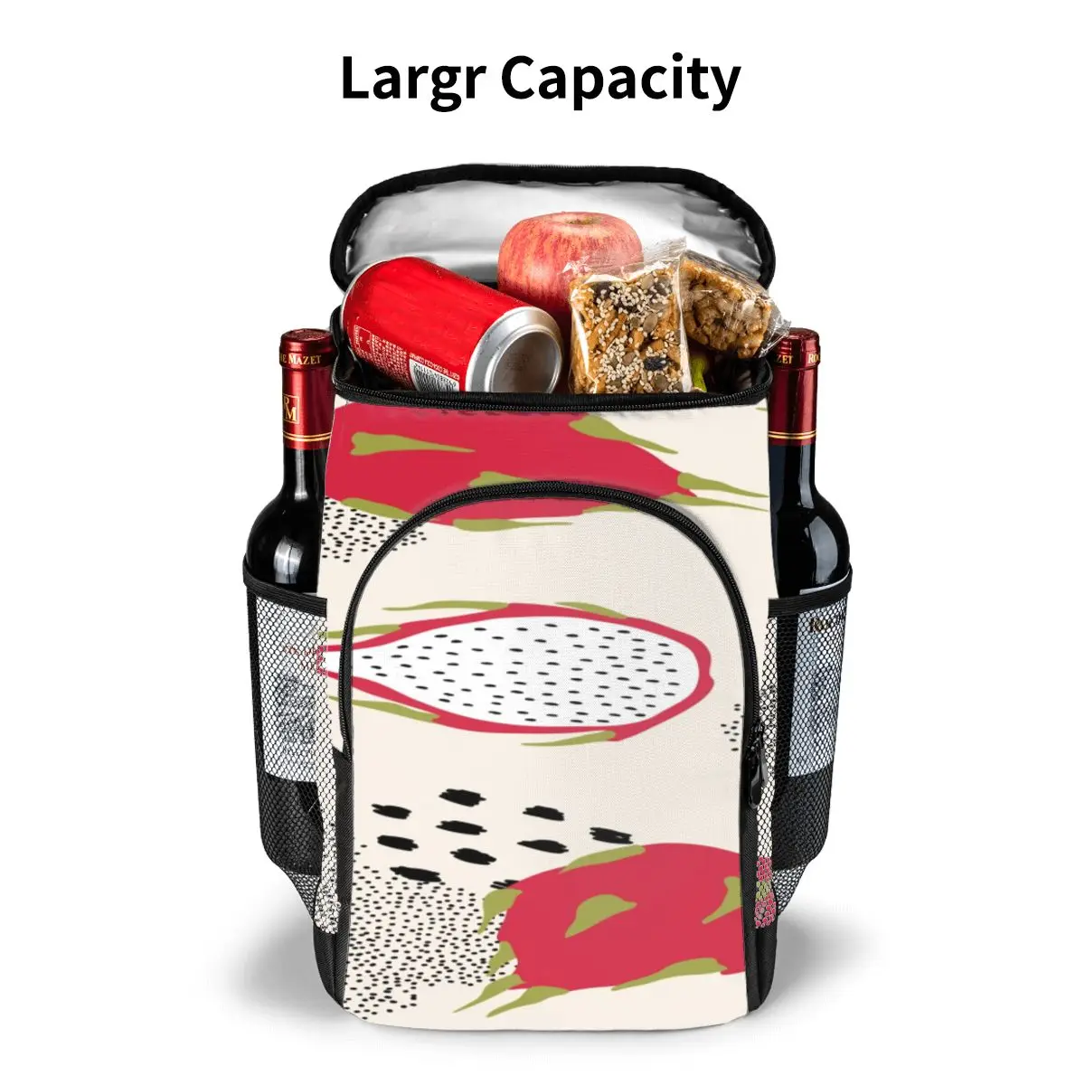 refrigerator bag dragon fruit soft large insulated cooler backpack thermal fridge travel beach beer bag free global shipping