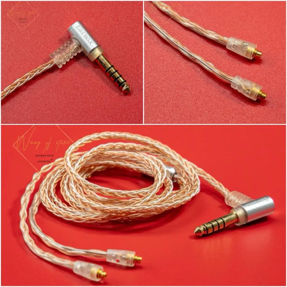 Perfect Tactile Impression Smooth Silk MMXC Hifi Cable Balanced For Westone Um1 Am Pro 10 20 30 Um Earphone | Электроника