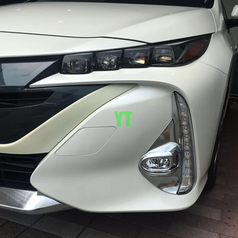 Front fog light cover trim for TOYOTA PRIUS PHV Plug-in Prime ABS |