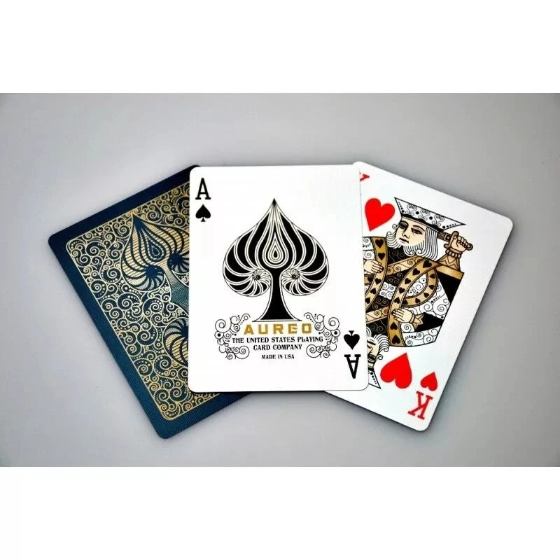 

Bicycle Aureo Playing Cards Da Vinci Deck Limited Edition Poker Magic Card Games Magic Tricks Props for Magician
