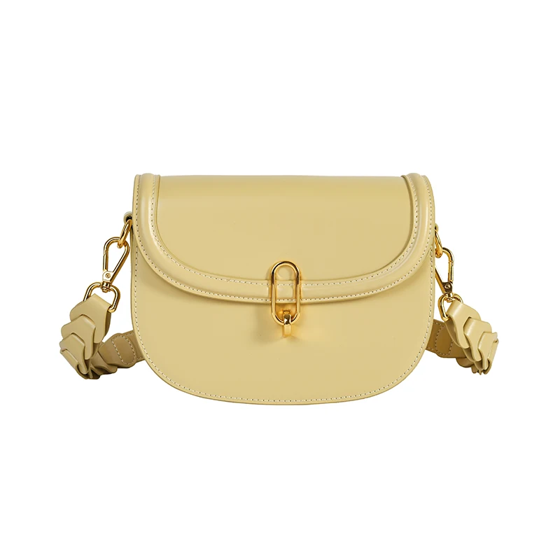 

AAA + D logo high-quality Designer women's single shoulder saddle bag +Box