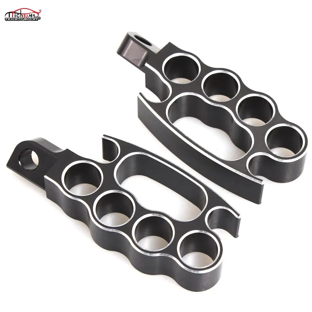 Motorcycle Flying Foot Pegs Footpegs Custom Pedal For Harley Sportster XL 1200 883 Dyna Softail Fat Bob | Автомобили и мотоциклы