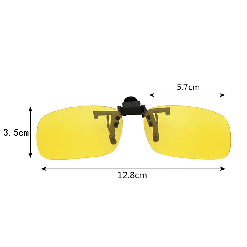 1PC Hot Sale Driver Goggles Driving Night Vision Lens Clip Anti-UVA UVB Polarized Sun Glasses Sunglasses Interior Accessories | Автомобили