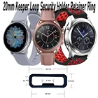 20 мм ремешок для наручных часов хранитель для Samsung galaxy watch 42Активный 2 4044 Силиконовое кольцо браслеты для замены Пряжка держатель для шестерни S2