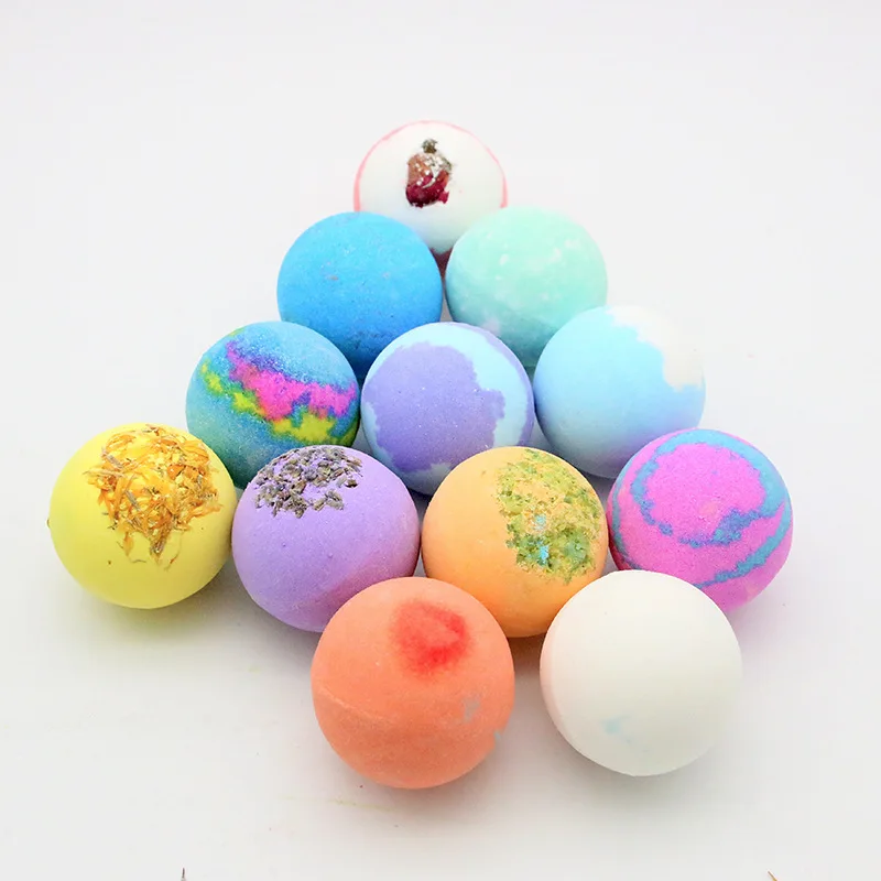 12pcs/set Muti-color Bath ball bomb up bubble sea salt Bathtub gadget Calendula Rose Aromatherapy spa for adult teen | Игрушки и хобби