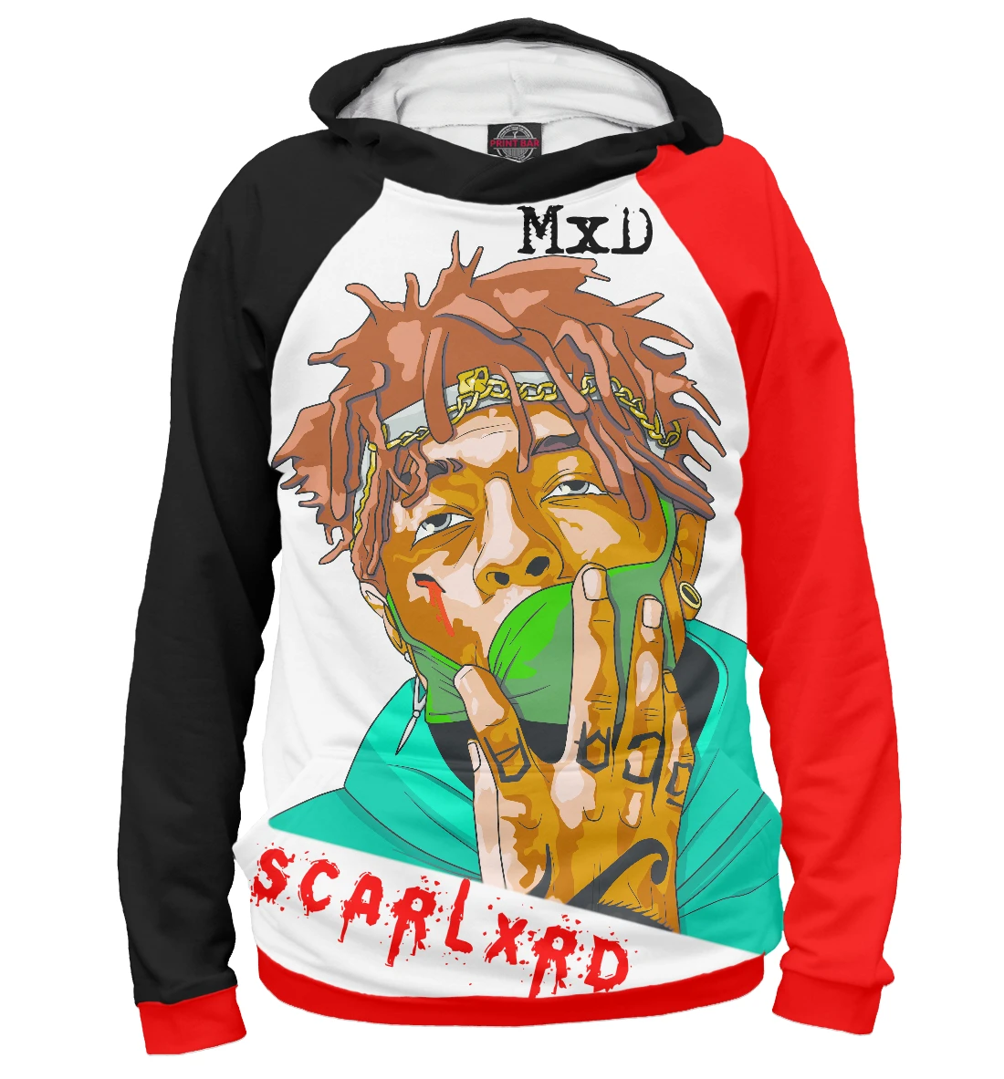 Худи толстовка SCARLXRD (Прочее) | Мужская одежда