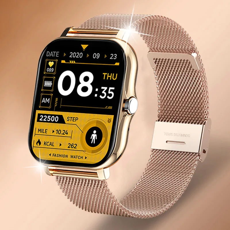 

New Fashion Smart Watch Men Women Bluetooth Call Health Monitor Message Smartwatch Fitness Tracker Ladies Watches For Android
