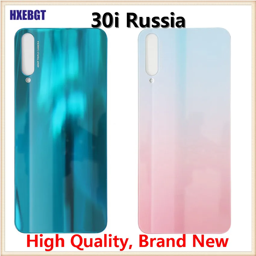 Задняя крышка корпуса для Honor 30i (Россия) LRA-LX1 качество AAA с наклейкой запасные