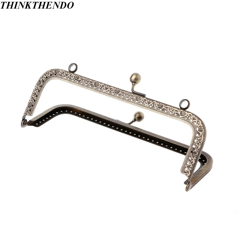 1 шт. DIY кошелек сумка с ручкой сумки для монет металлическая рамка застежкой