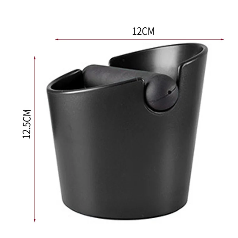 

Realand ABS Shock-absorbent Espresso Knock Box Anti slip Coffee Grind Dump Bin Waste Bin with Detachable Knock Bar for Barista