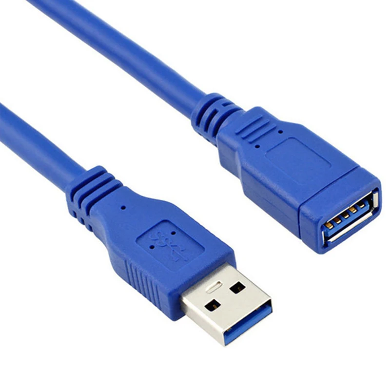 Кабель-удлинитель USB 0 3 1 5 8 м Гбит/с штекер-гнездо для концентратора клавиатуры