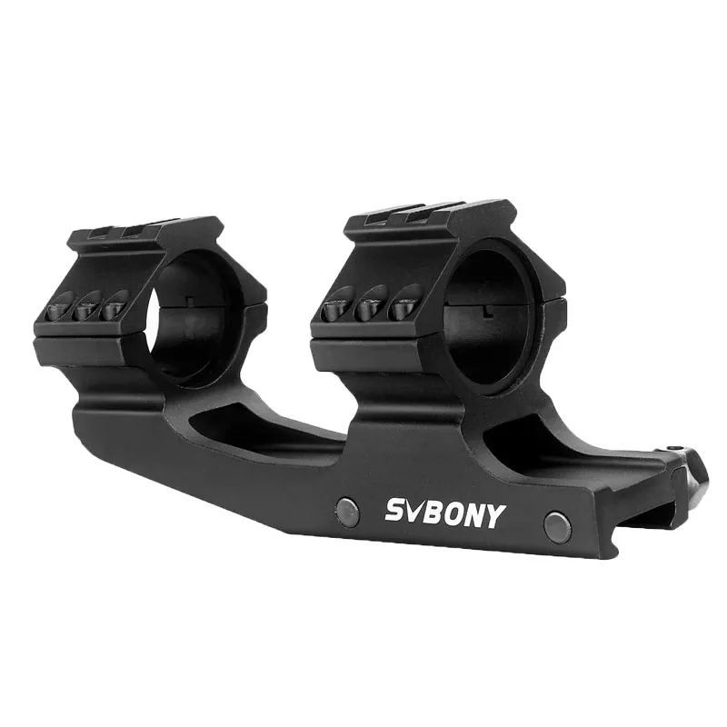 SVBONY SA101 Rifle Scope Mounts 1 inch/30mm Cantilever Dual Ring Mount Fits All 20mm 11mm Picatinny and Weaver Rails | Спорт и
