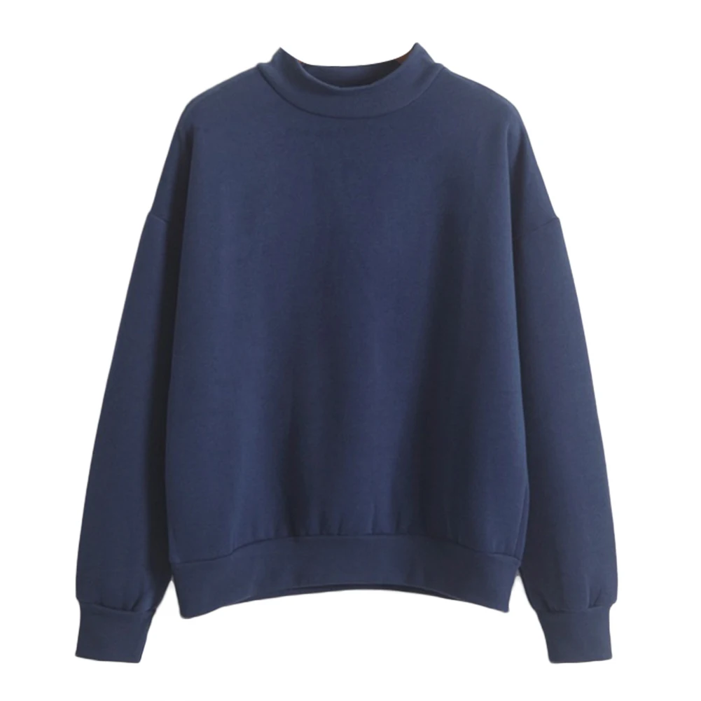 Autumn Winter Plus size Hoodies women Casual Solid Color Crew Neck Long Sleeve fall Sweatshirt Oversize Pullover Hoodies