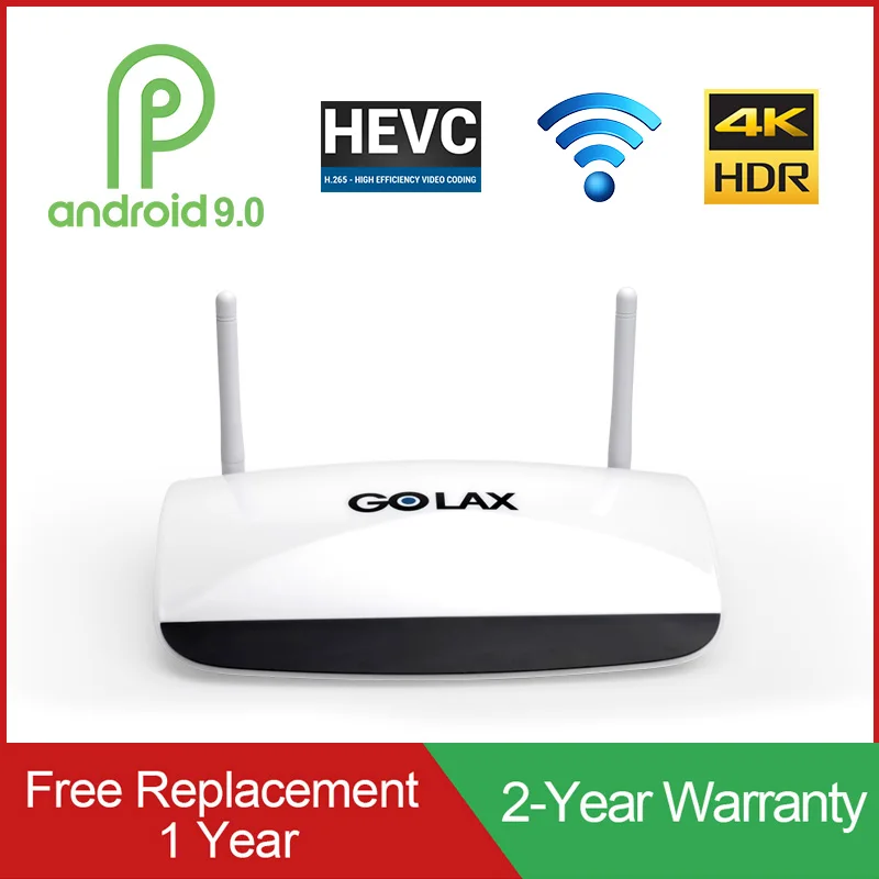 Смарт ТВ приставка GOLAX M6 Android 9 0 1 ГБ ОЗУ 8 Гб ПЗУ медиаплеер Amlogic S905W 4K HD 2 4G Wi Fi