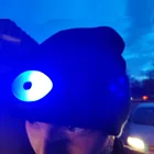 Шапка со светодиодной подсветкой, 6 светодиодов, зарядка через USB