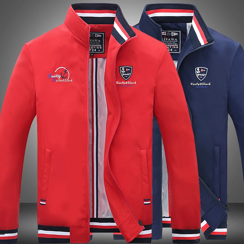 Мужская приталенная куртка shark повседневная верхняя одежда весна осень M