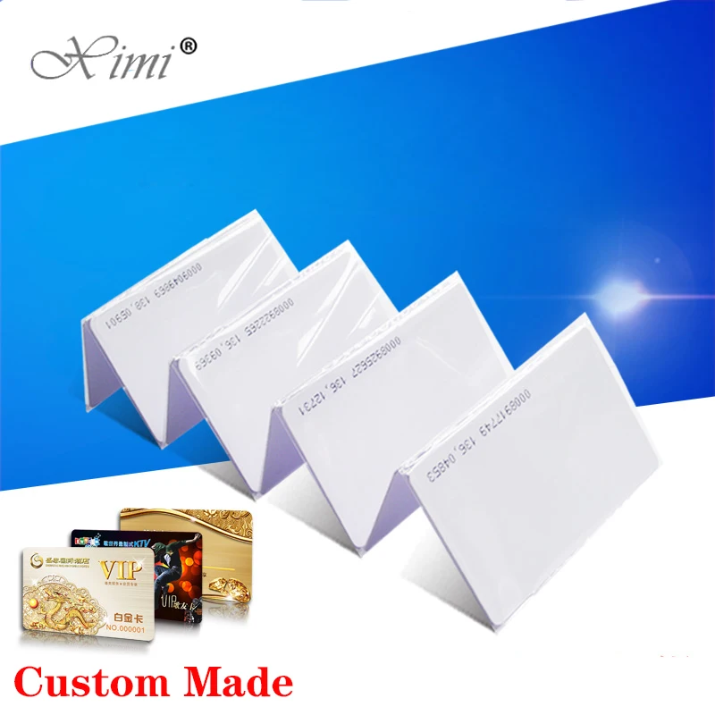 EM/MF Card Smart Proximity For Access Control And Time Attendance System TK4100/EM4200/F1108 chip ID/IC RFID card | Безопасность и