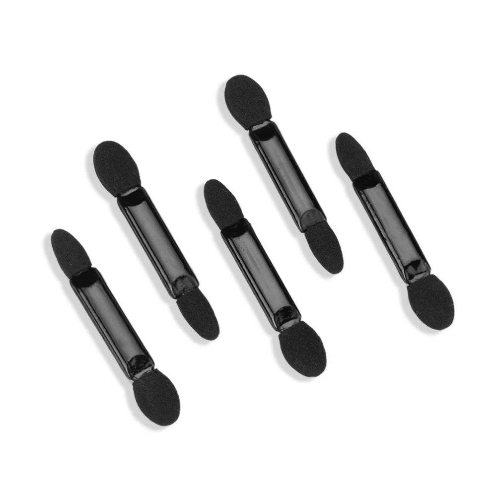 hot 10Pcs Disposable Double-Head Sponge Eye Shadow Brushes Beauty Cosmetic Tools | Красота и здоровье